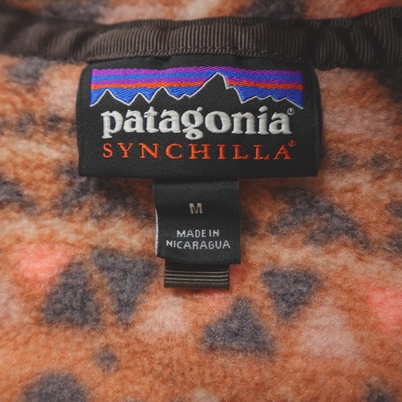 Patagonia Synchilla Snap T Fleece Pullover Mangrove Henna Brown - Picture 3 of 11